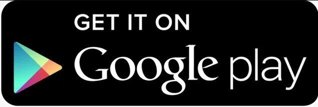 a button that says `` get it on google play '' on a white background .