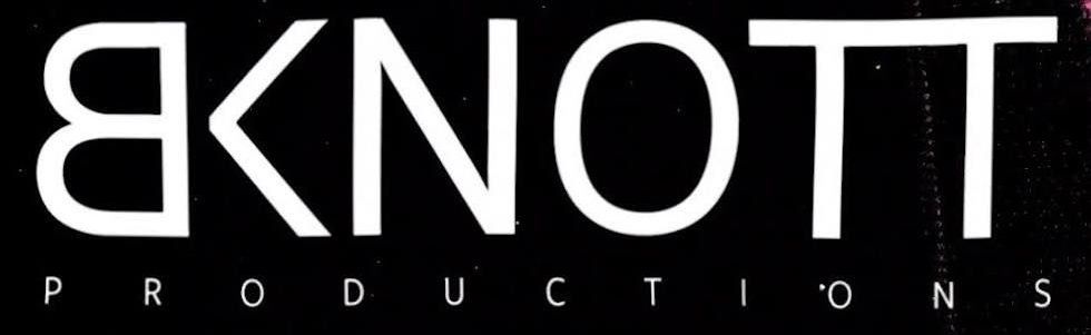 BKNOTT PRODUCTIONS logo in white text on a black background