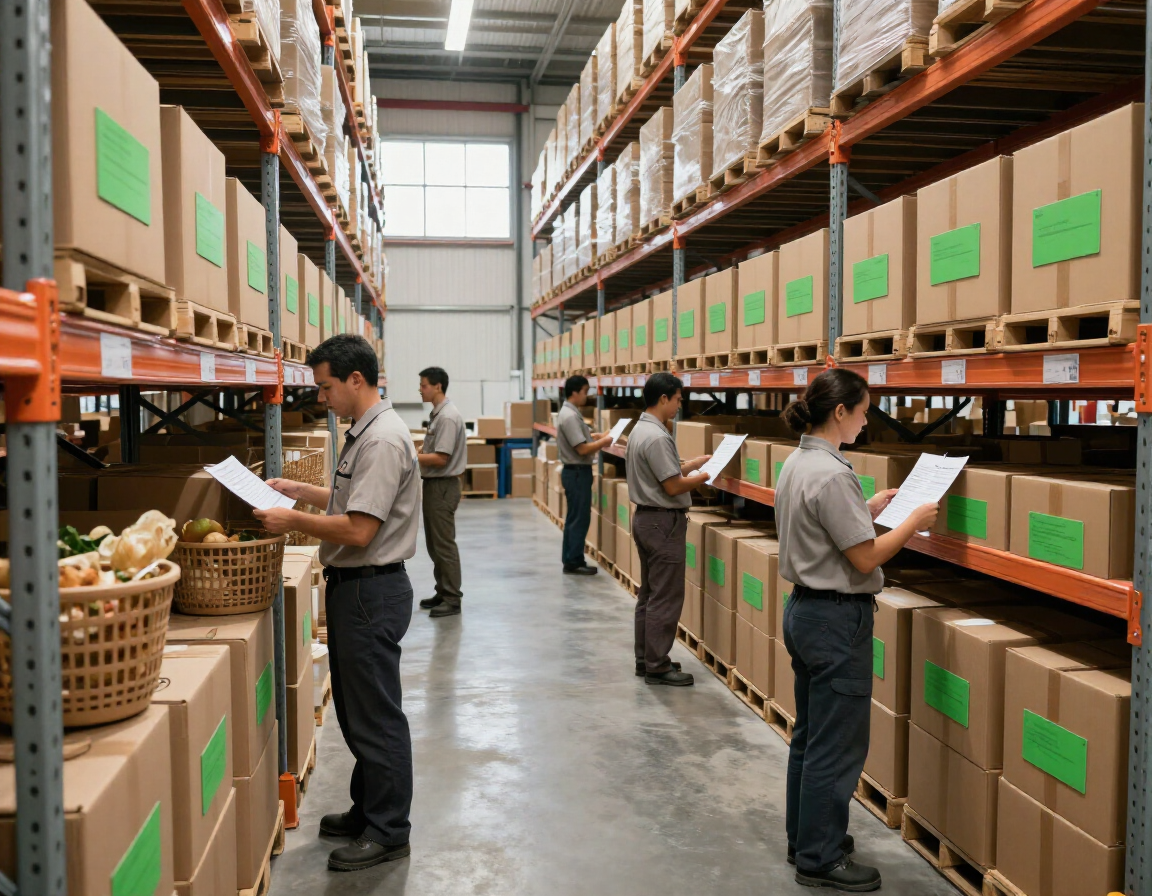 Galpão de distribuição da Granofort