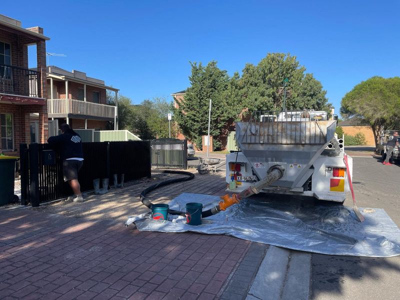 Concrete line pump hire