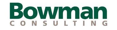 Bowman Consulting logo in dark green text with gray “CONSULTING” below