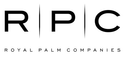 Royal Palm Companies logo with black RPC letters on a white background