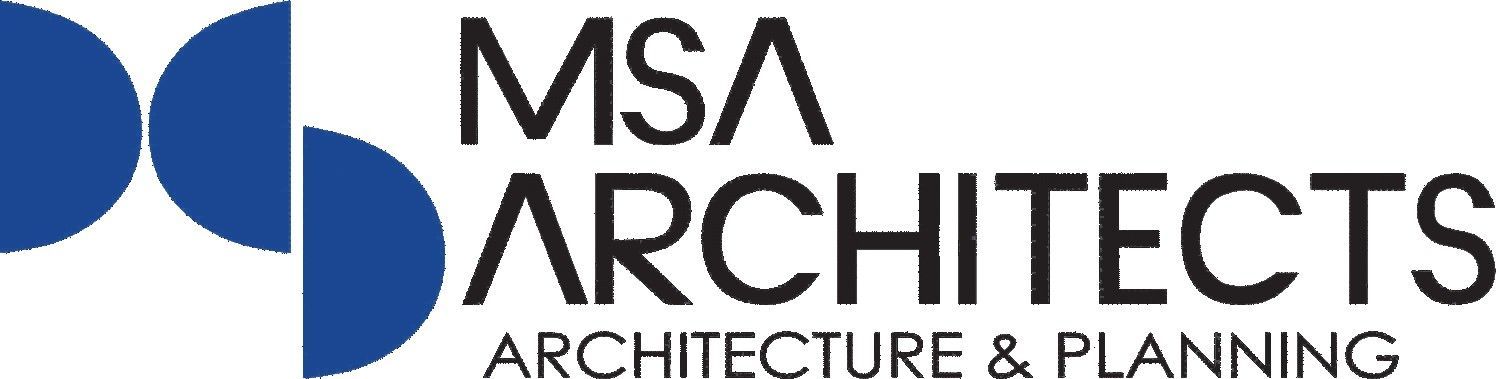 MSA Architects logo in blue and black text on a white background