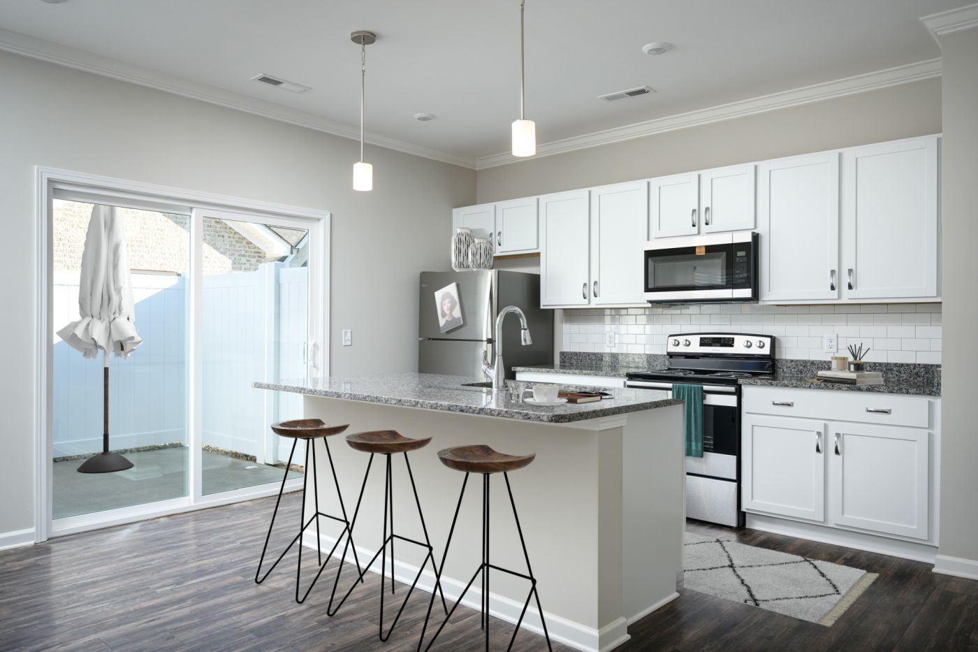 floor plan at Forest Hill Villas in Chattanooga, TN.
