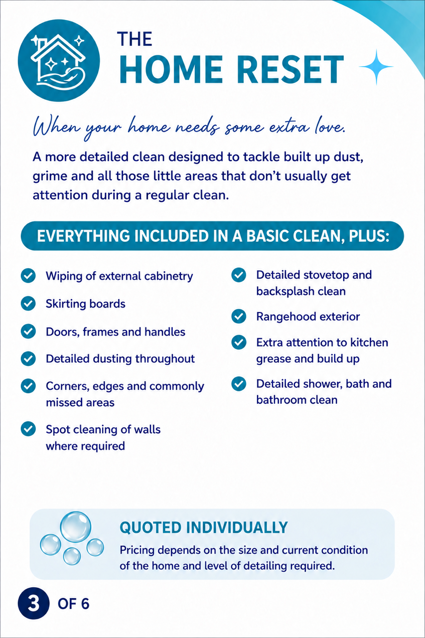 The Home Reset Package