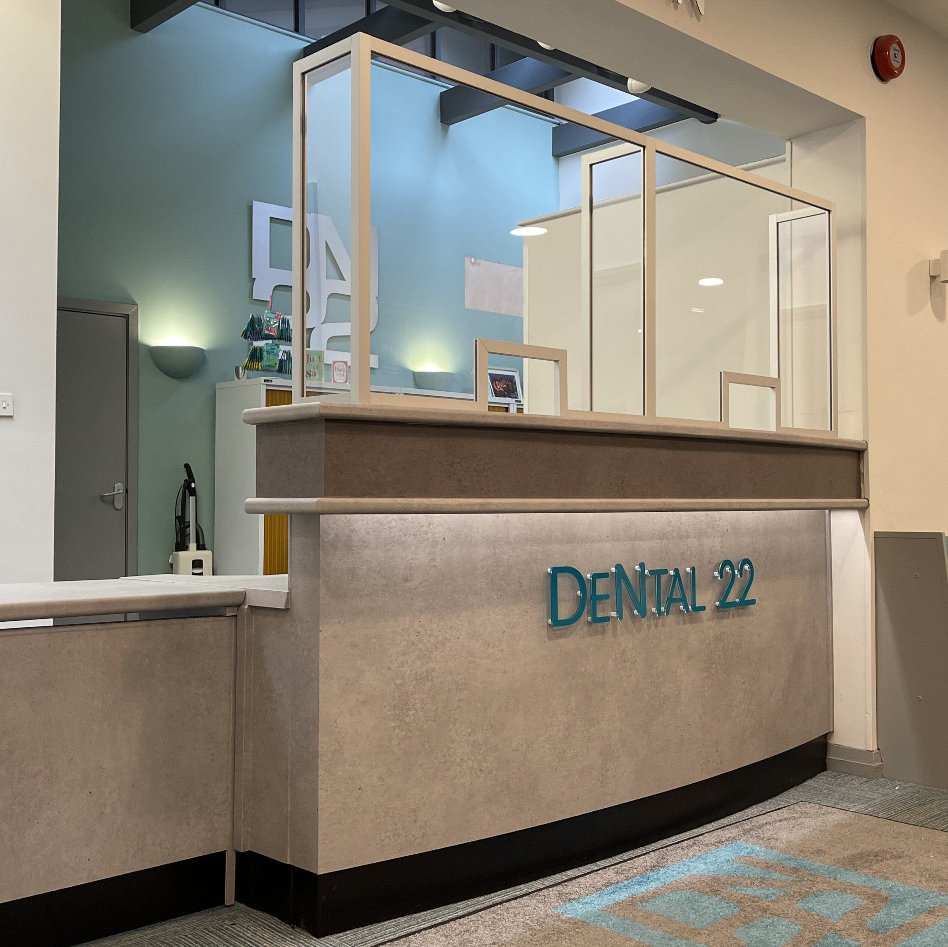 Architectural Vinyl Reception Desk