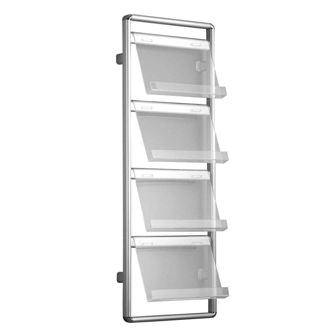 Single Sided Wall Mount Brochure Display