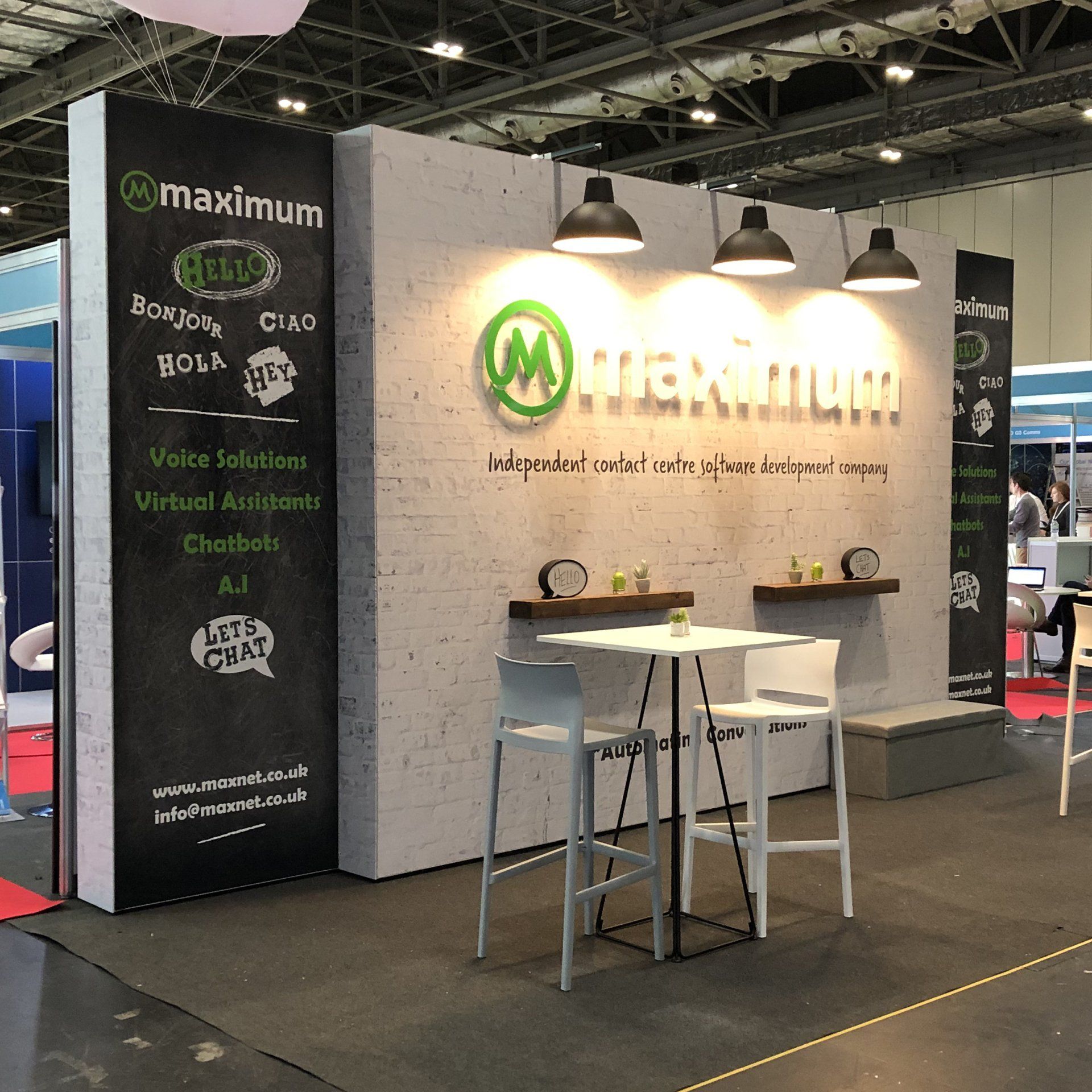 3D Design, Fabrication & Installation Exhibition Services Sheffield Display Stands