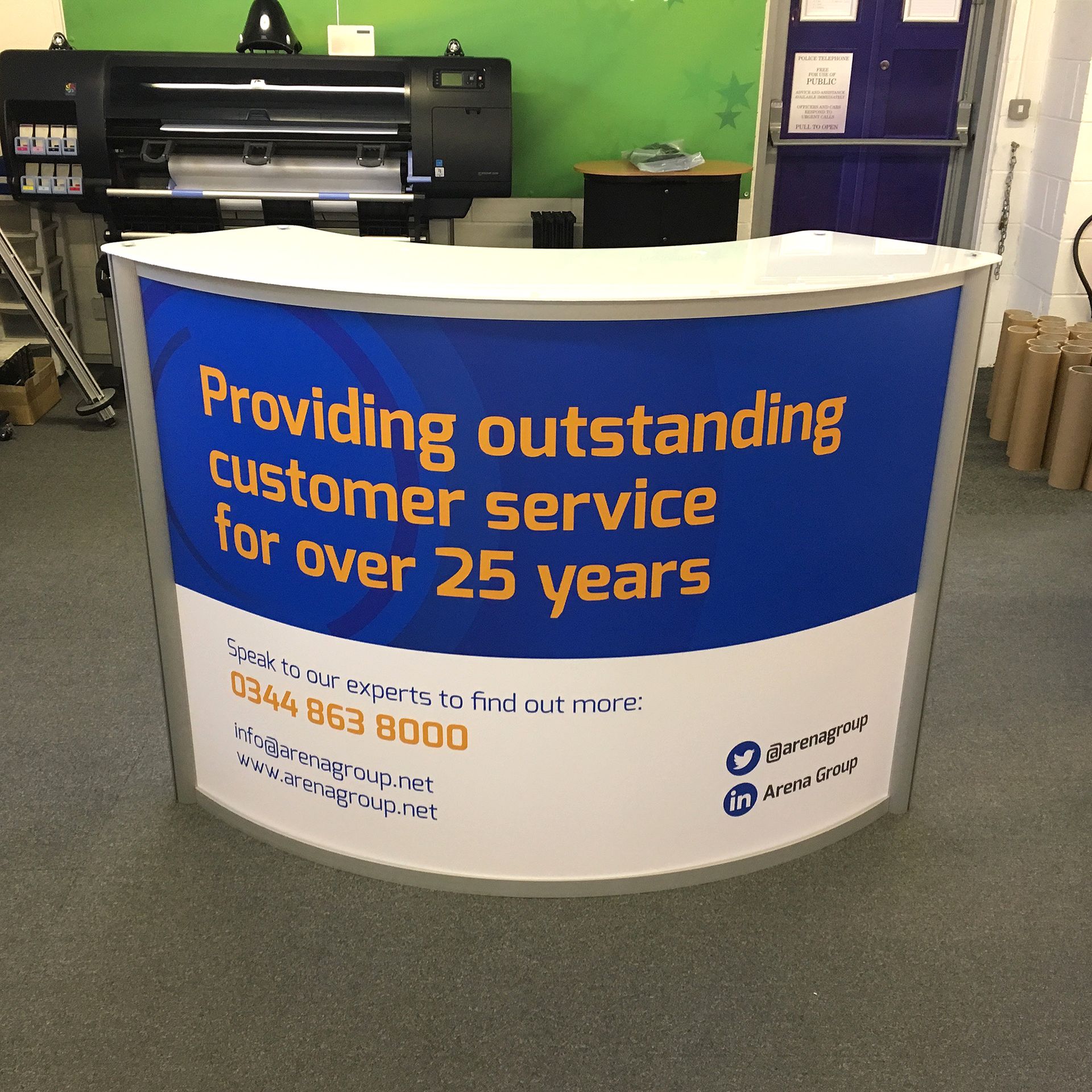 Branded events counter