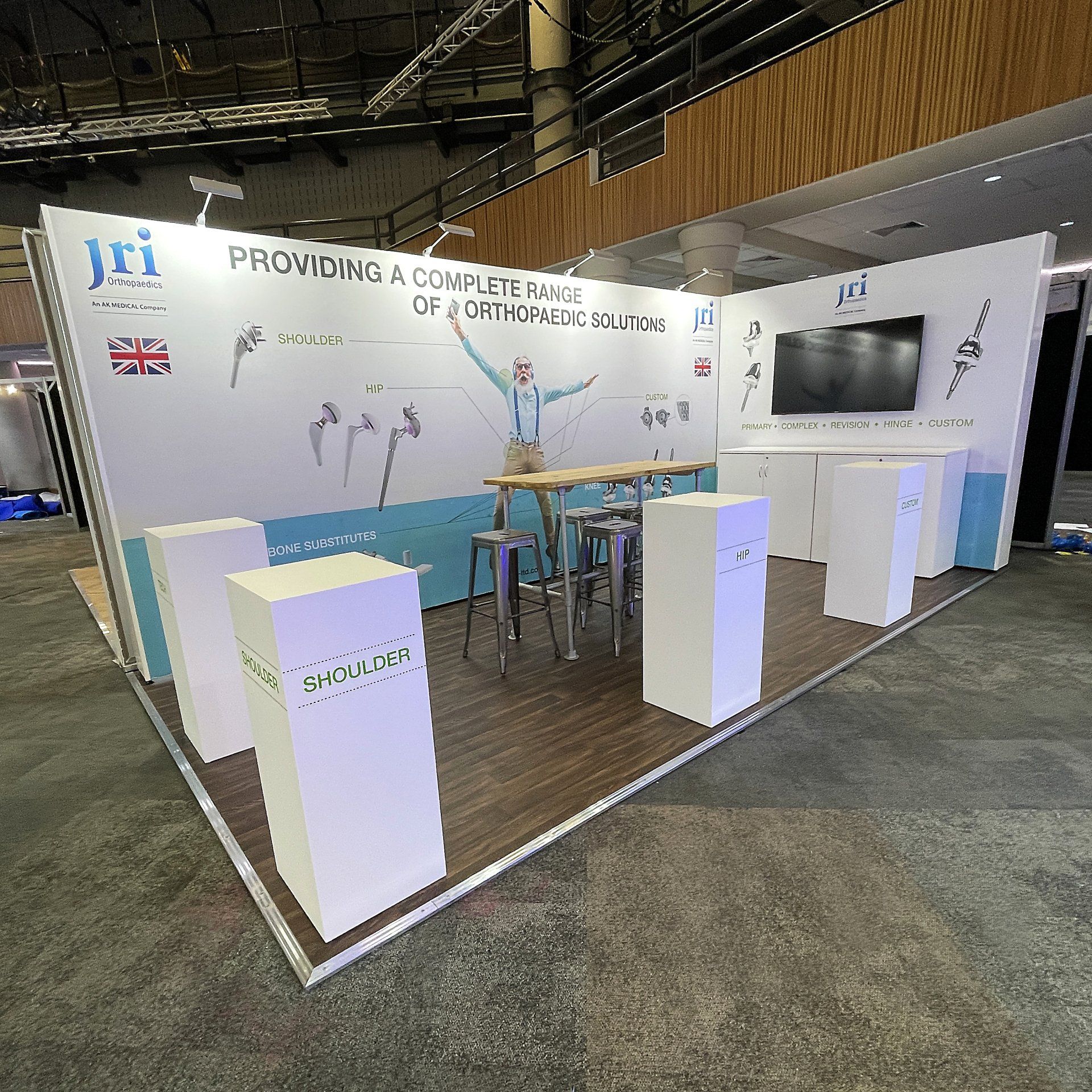 Exhibition Stand Space Only Display Stands