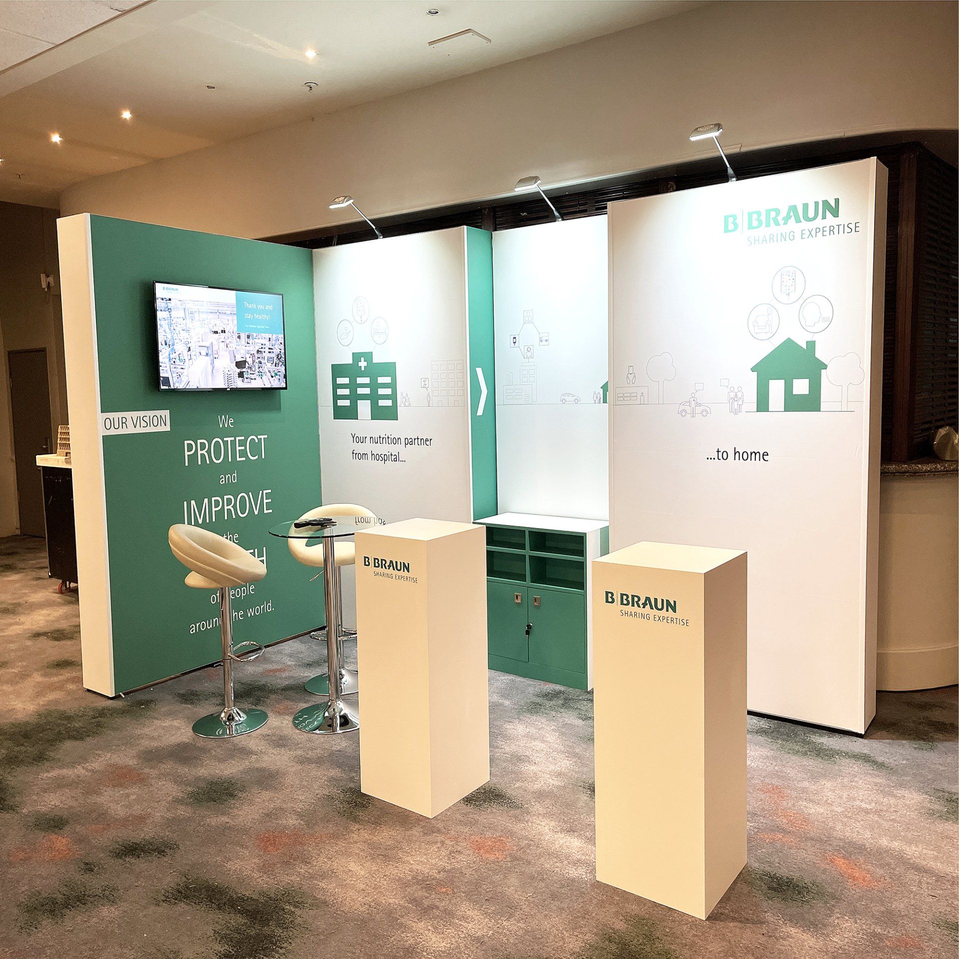 T3 Events Display Stand