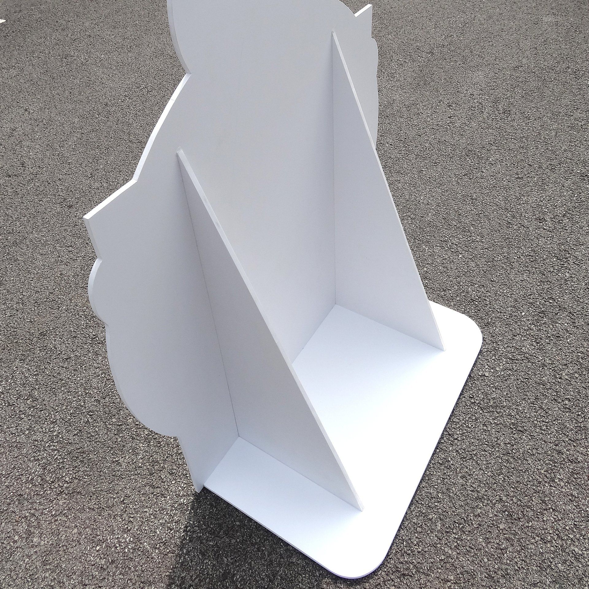 freestanding cardboard cutout