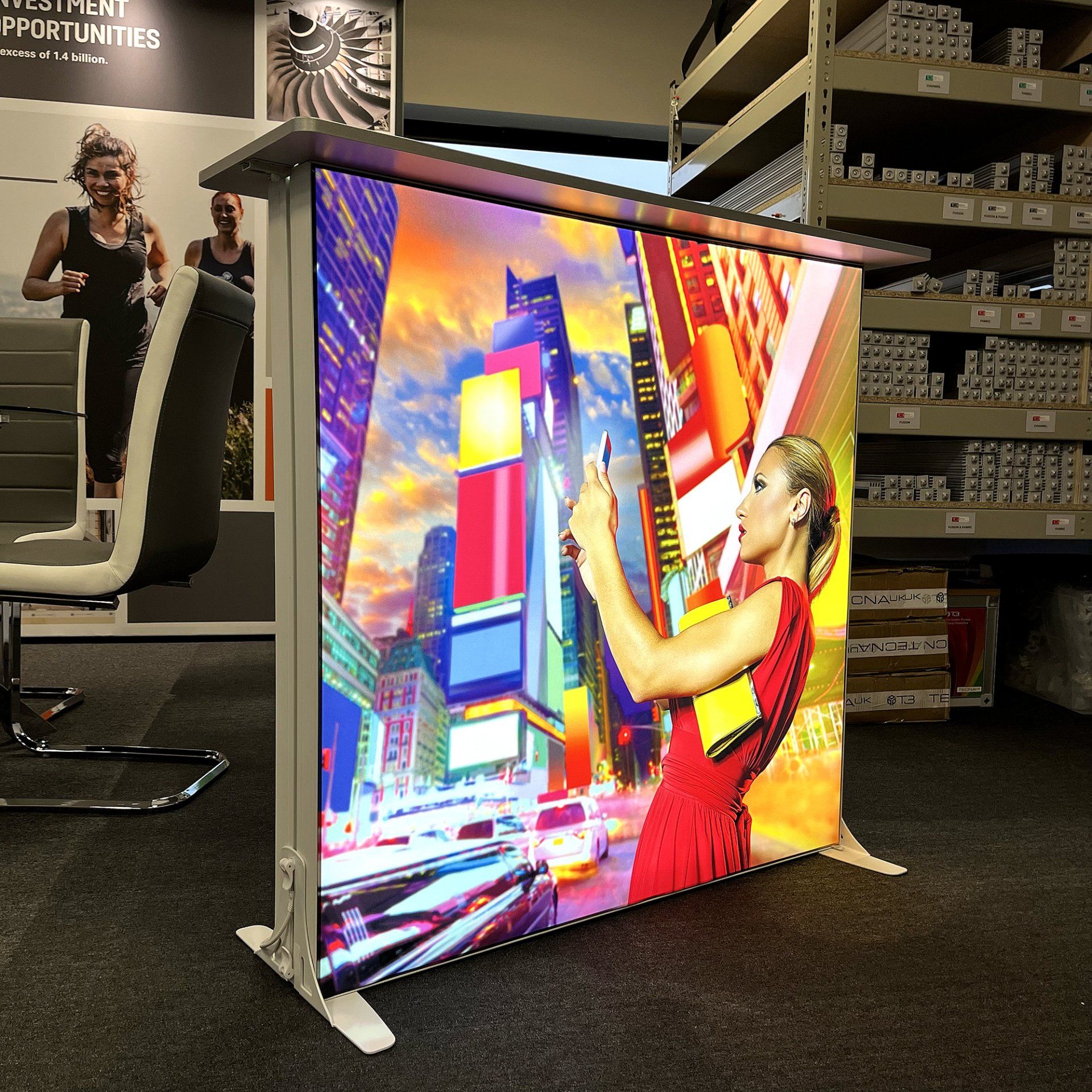 LED podium