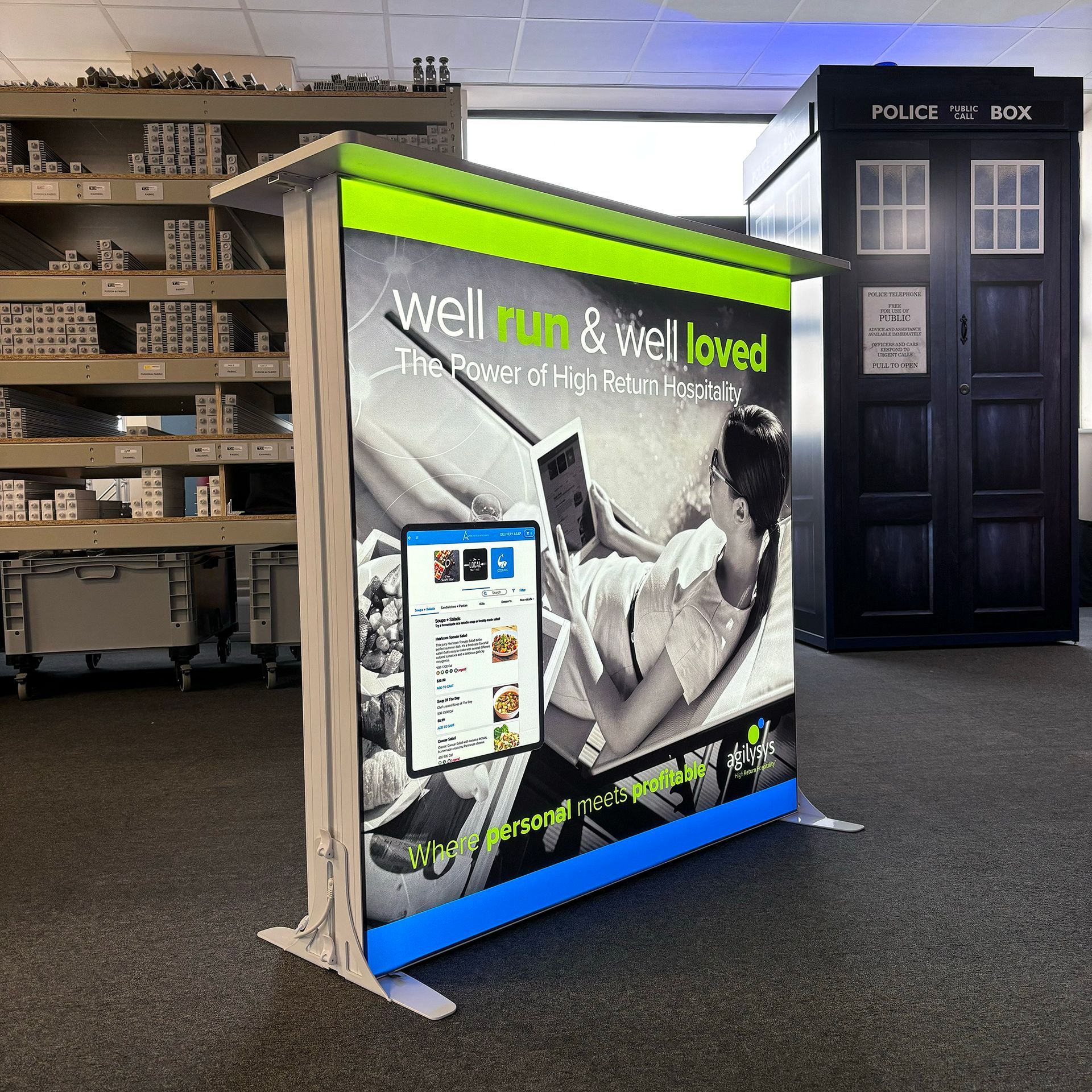 LED podium