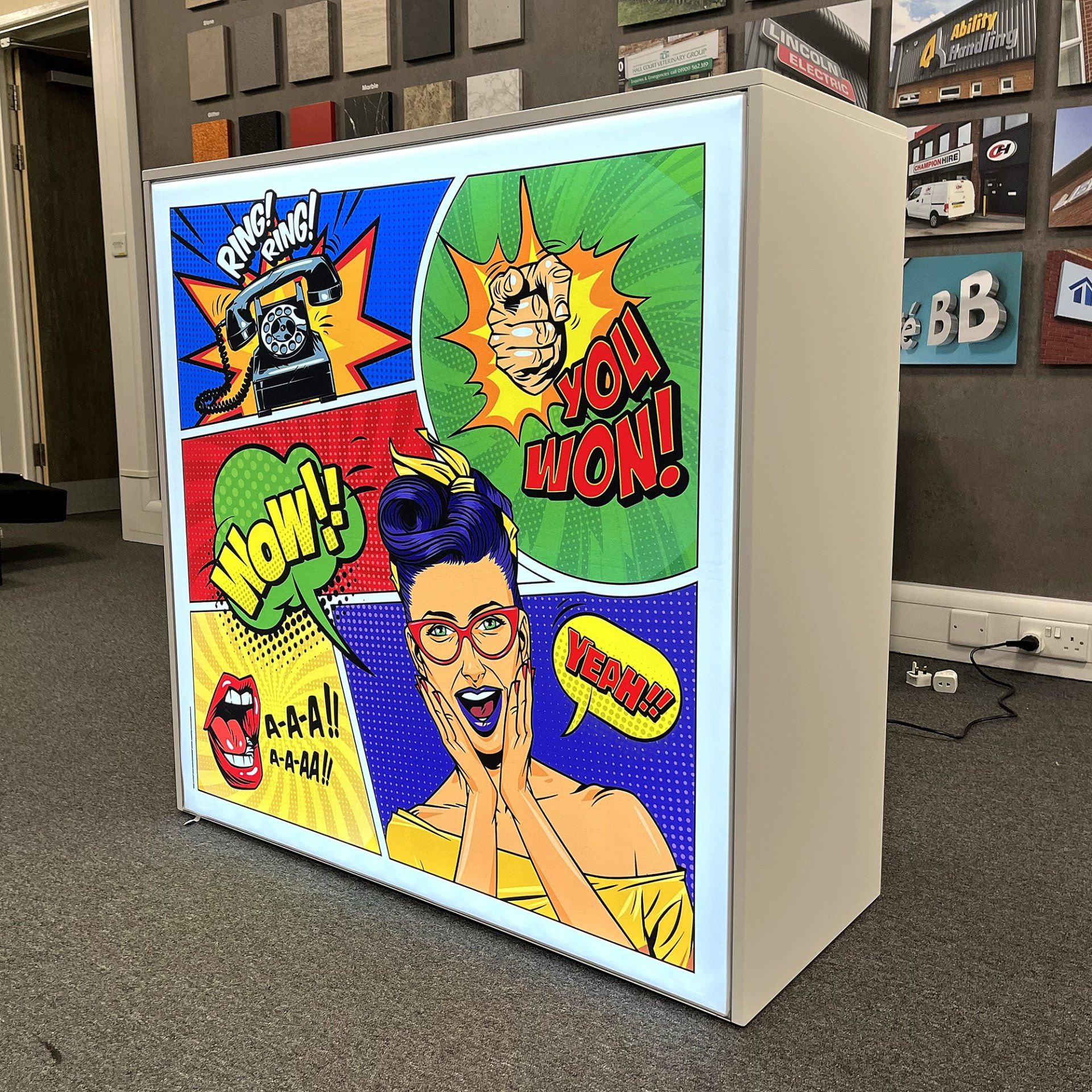LED Illuminated Counters