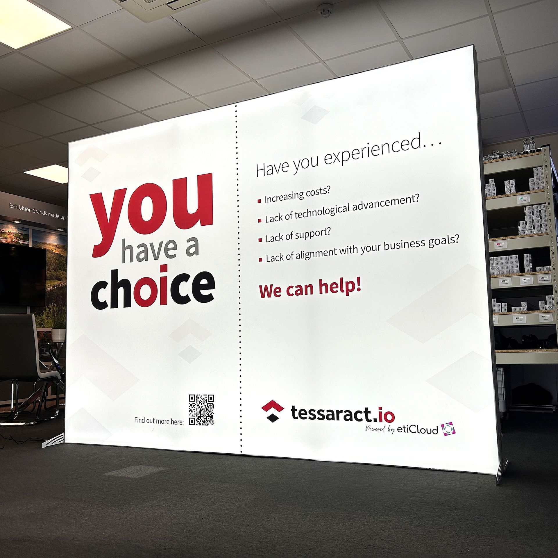 single or double sided robust lightbox