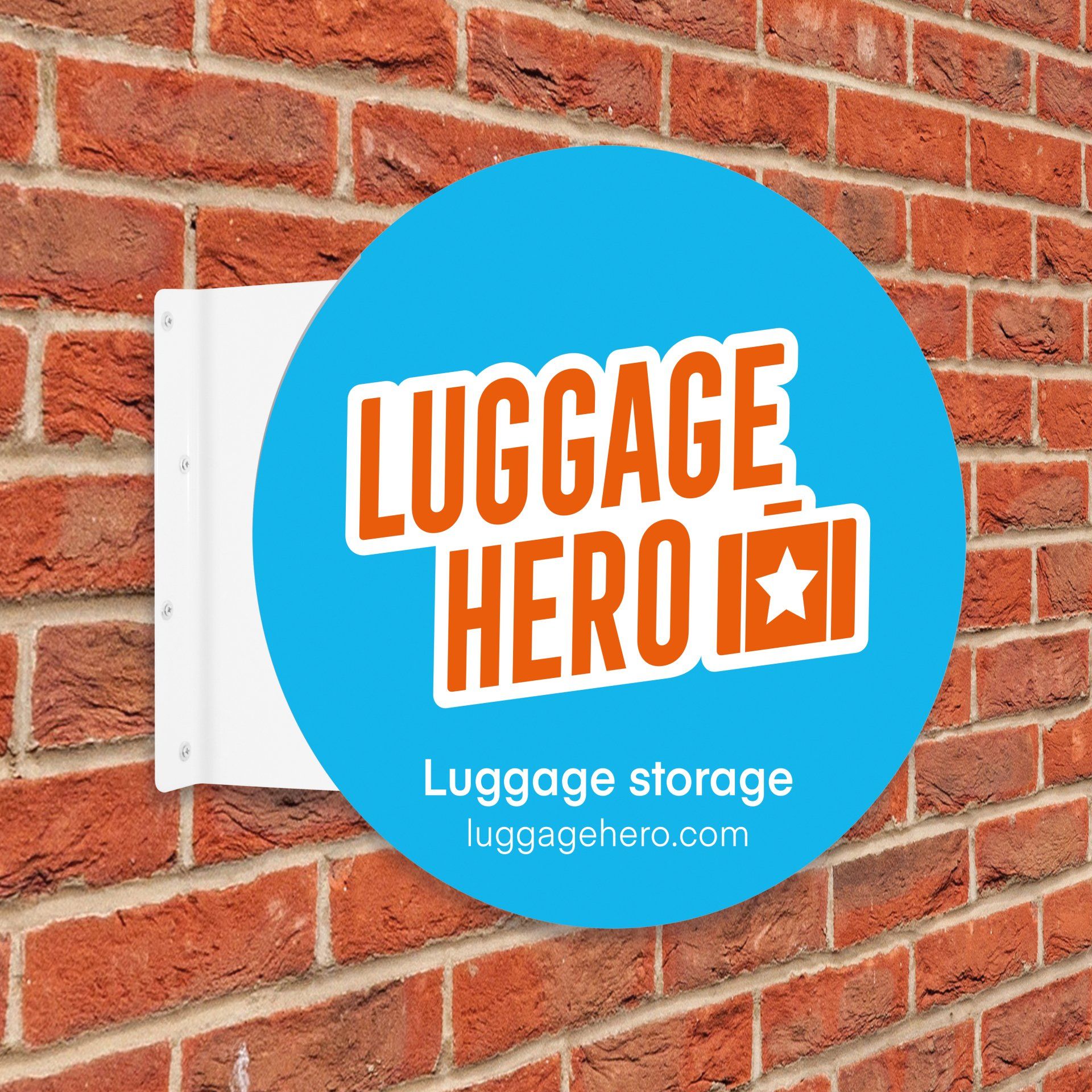 Projecting Budget Flange SIgn