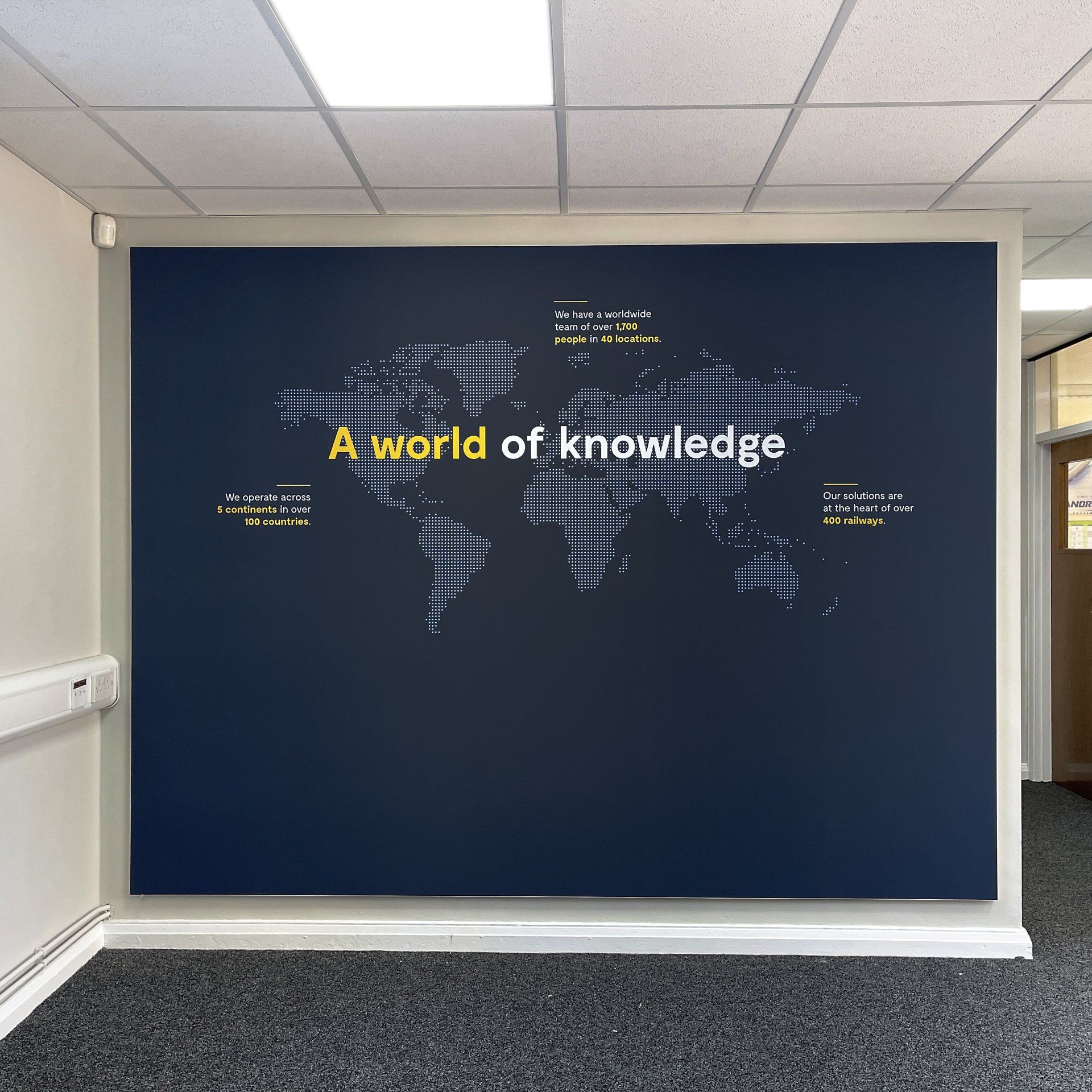TFS Wall Mounted Fabric Frames