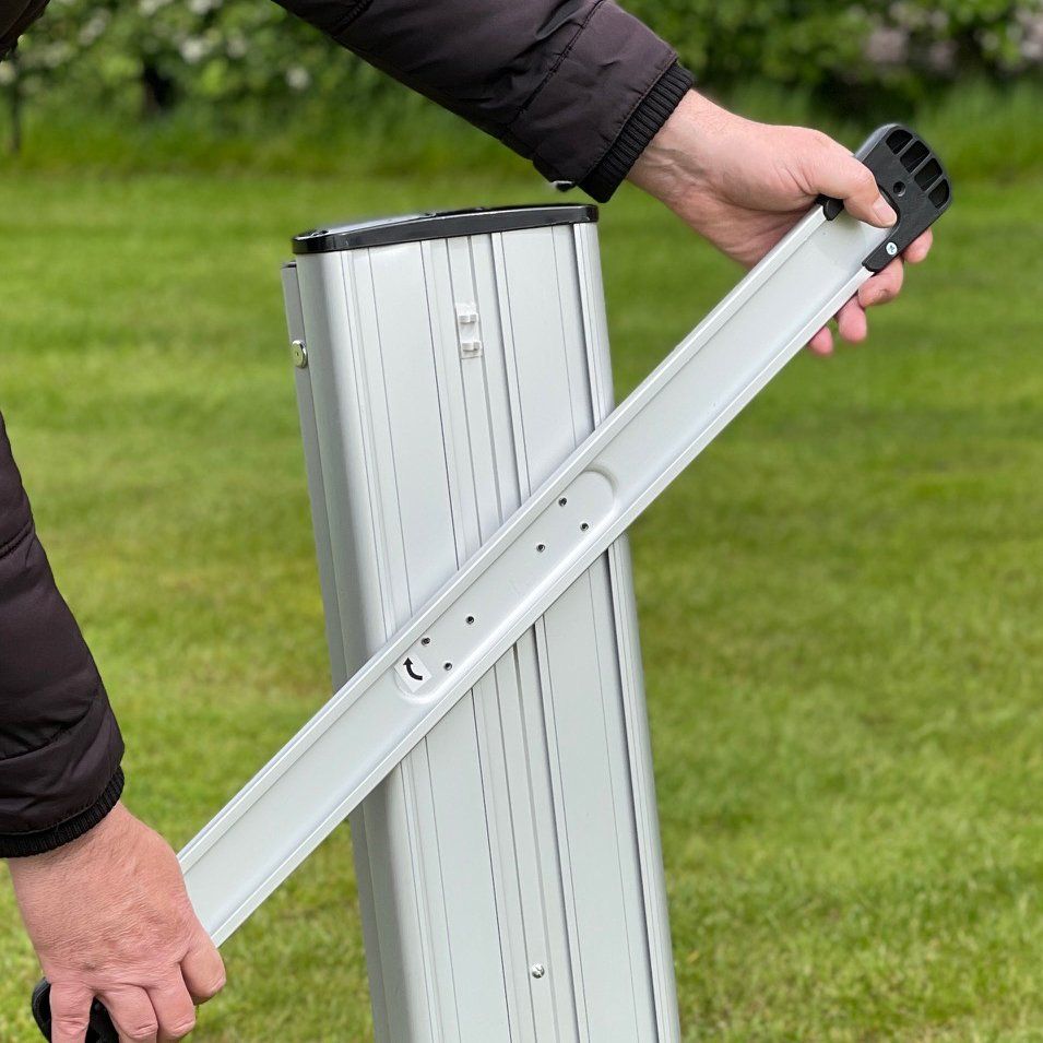 Outdoor Thunder Roller Banner Long Feet