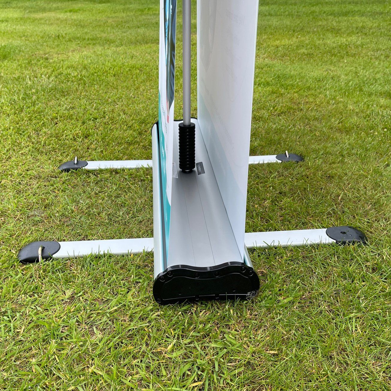 Outdoor Thunder Roller Banner Double Sided