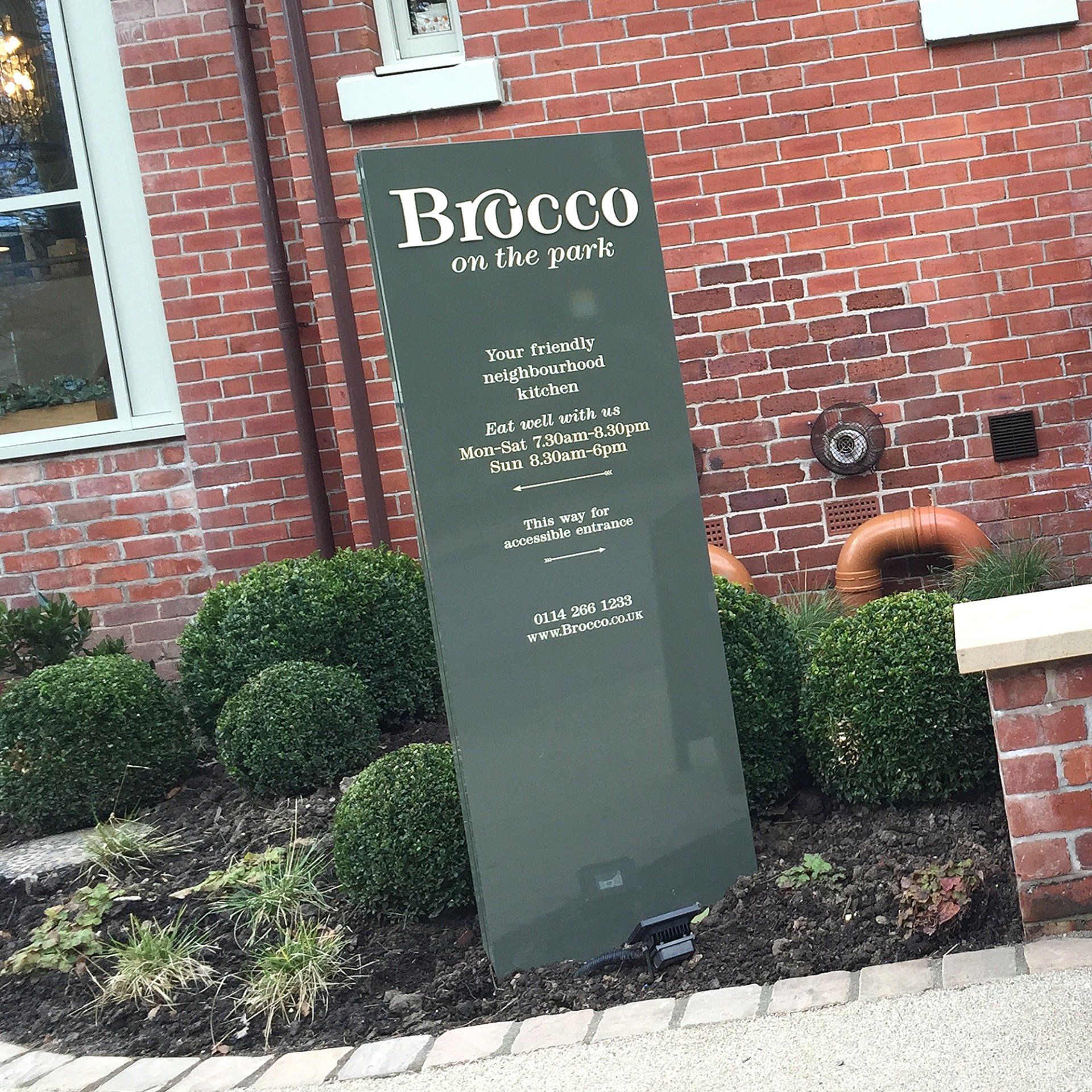 Freestanding Totem Sign