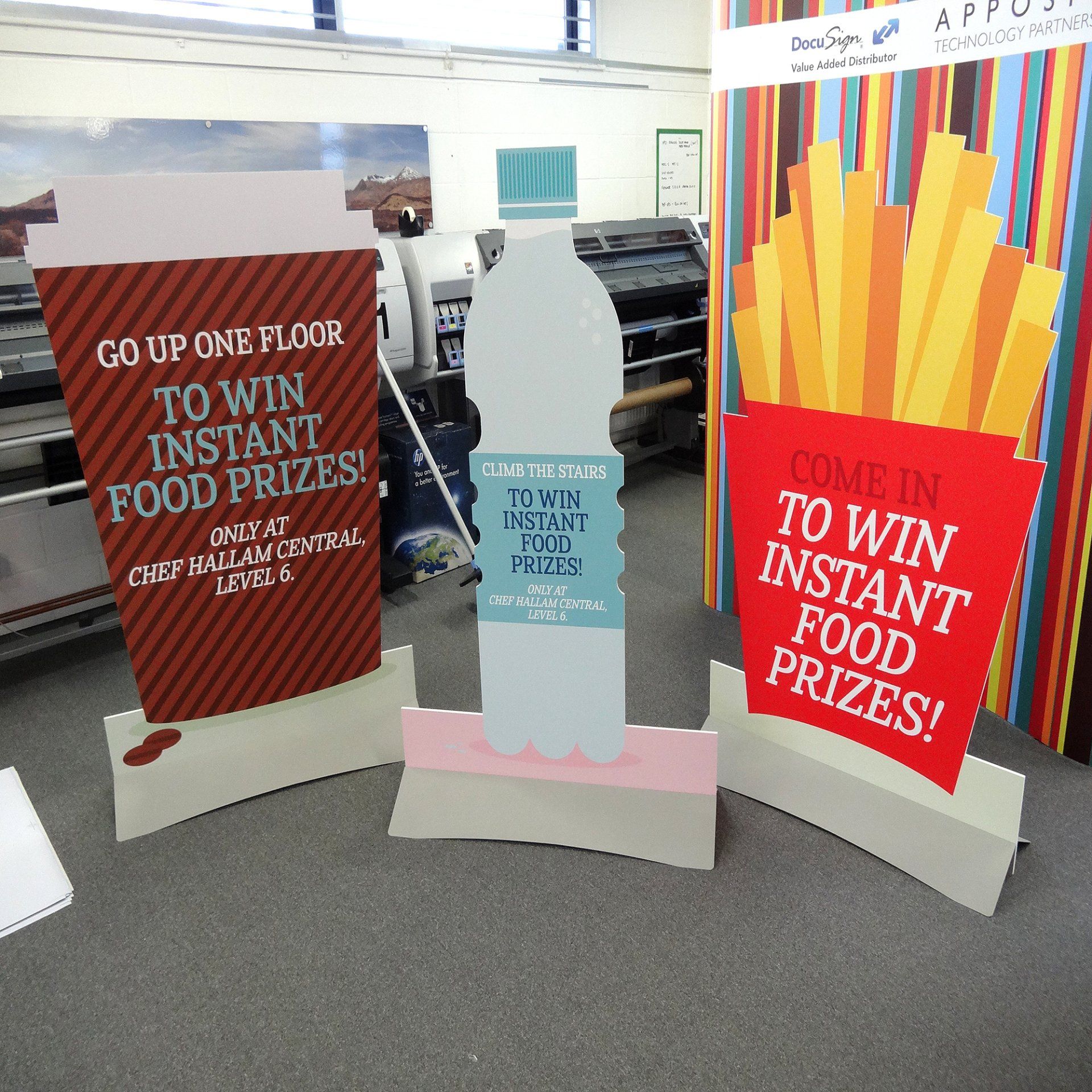 rigid banner holder