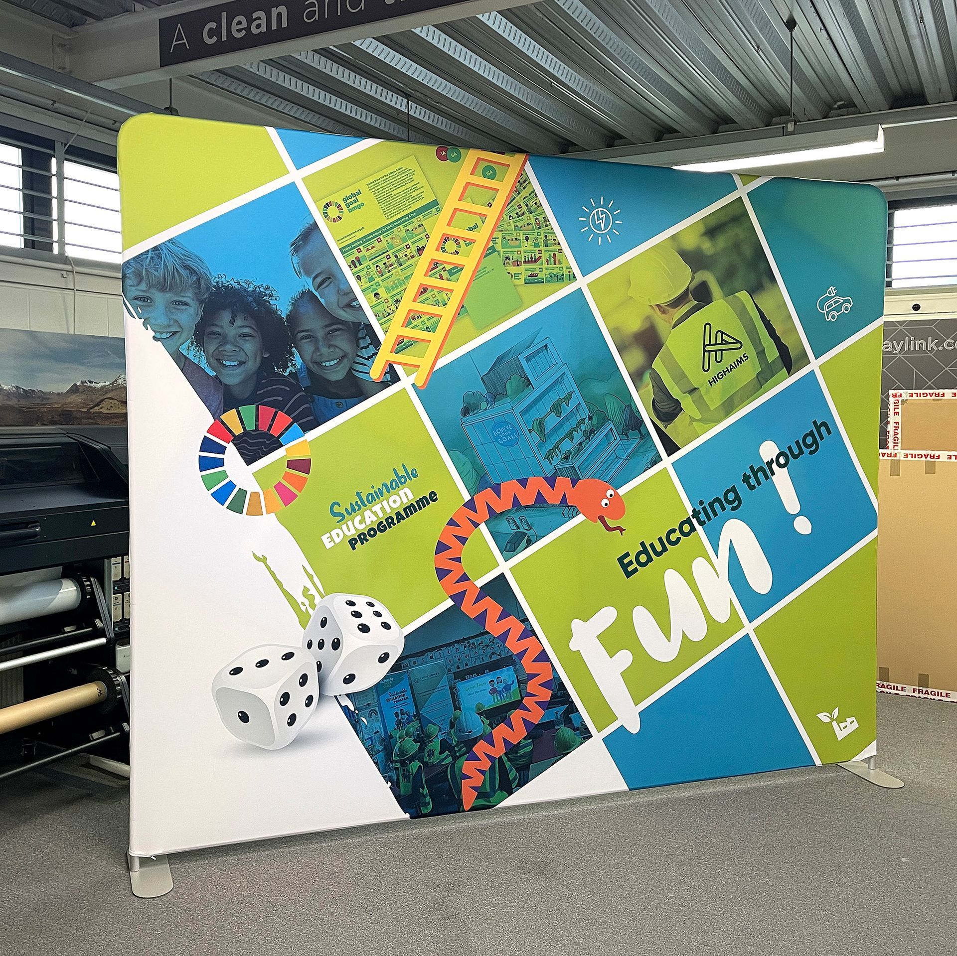 lightweight business display