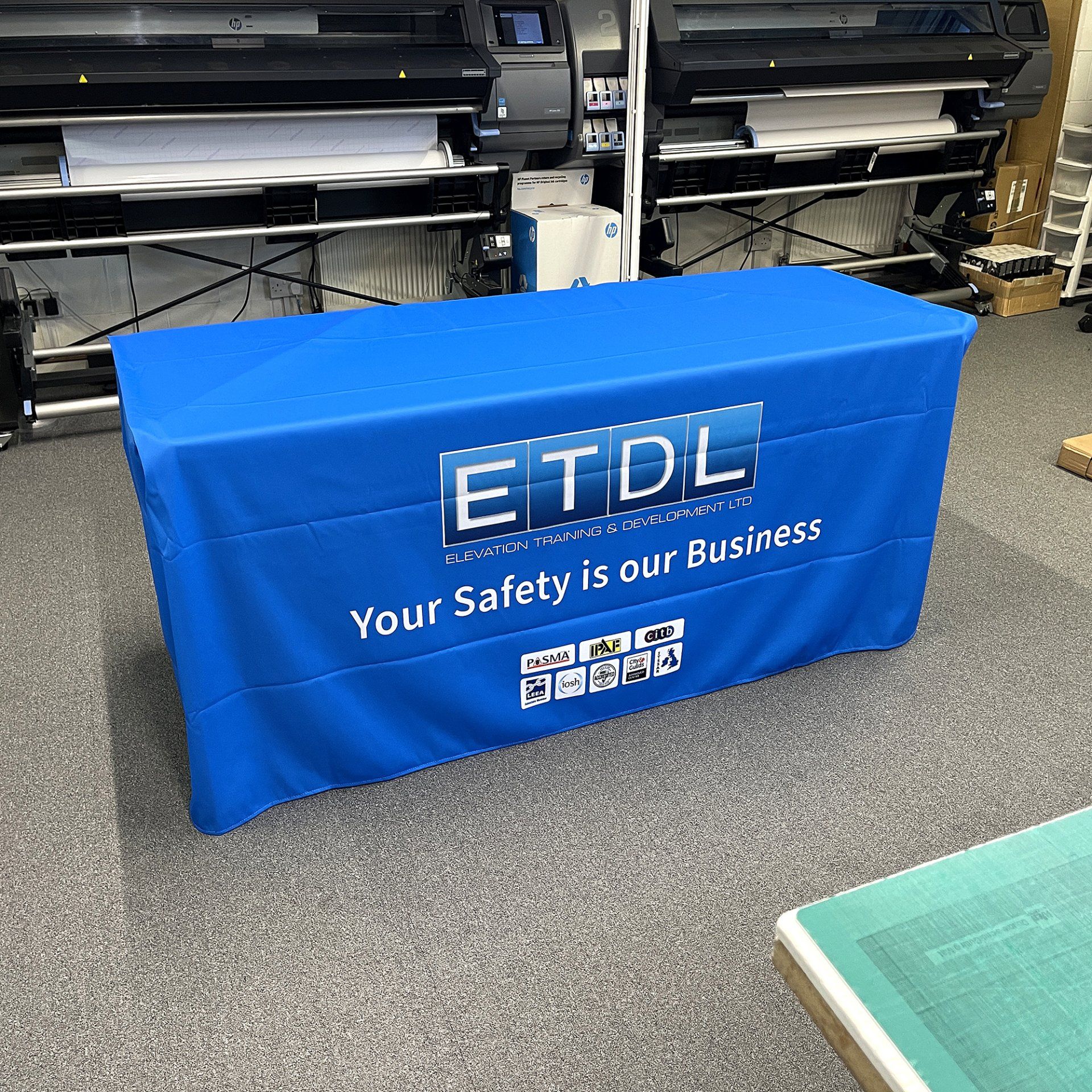 custom printed table cloth
