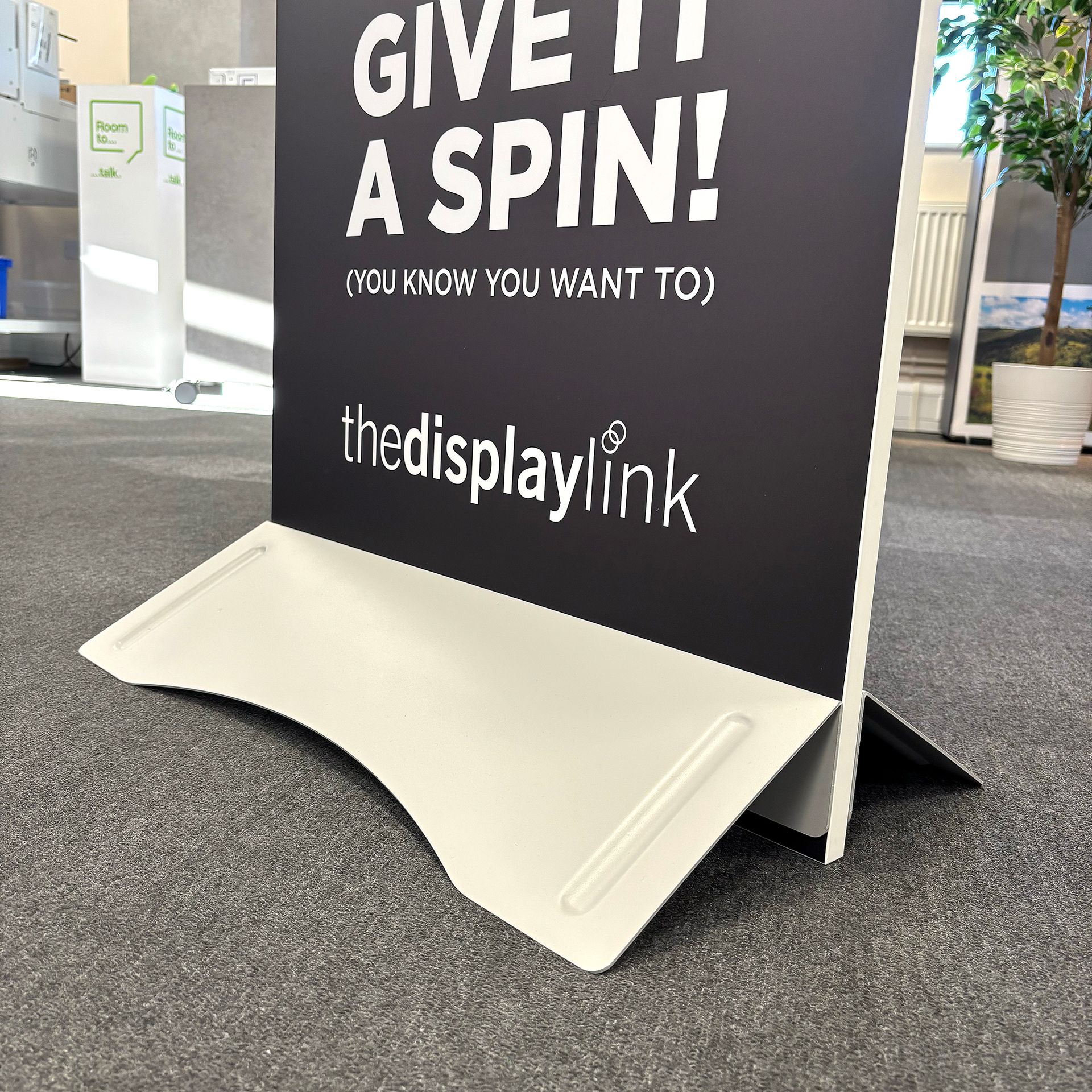 Branded prize wheel