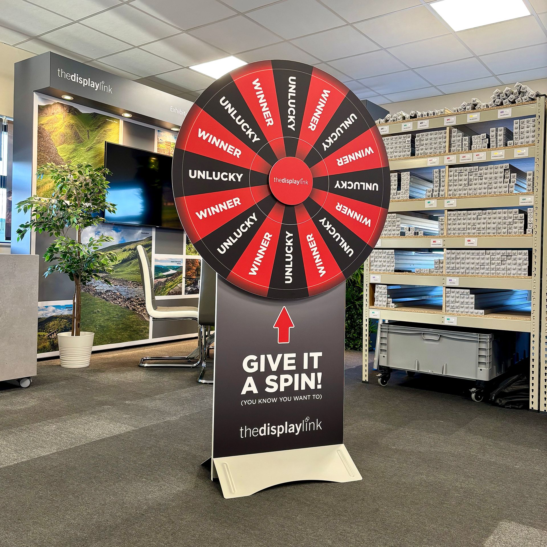 Customised Corporate Spinning Wheel Range