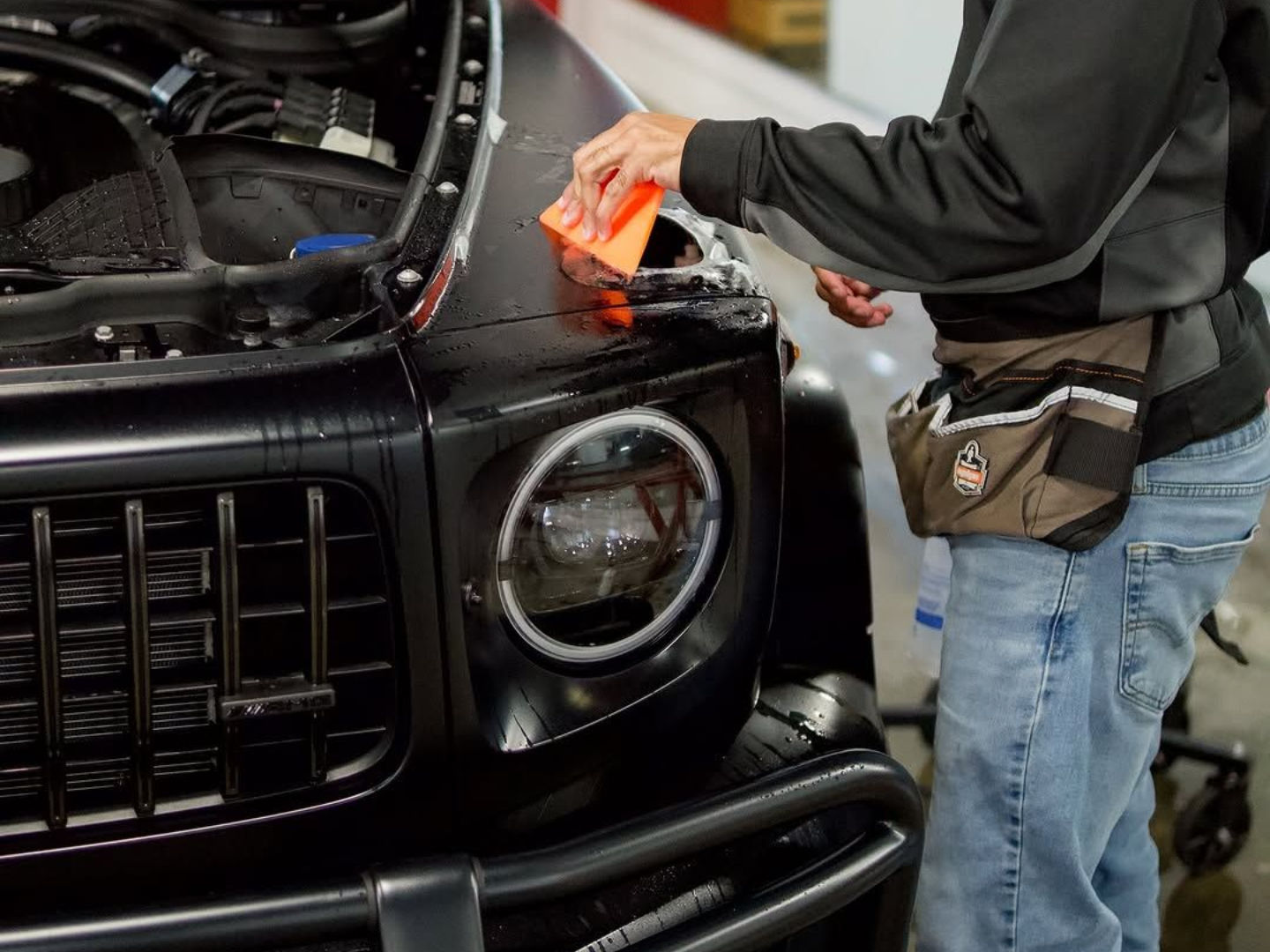 professional paint protection film installer