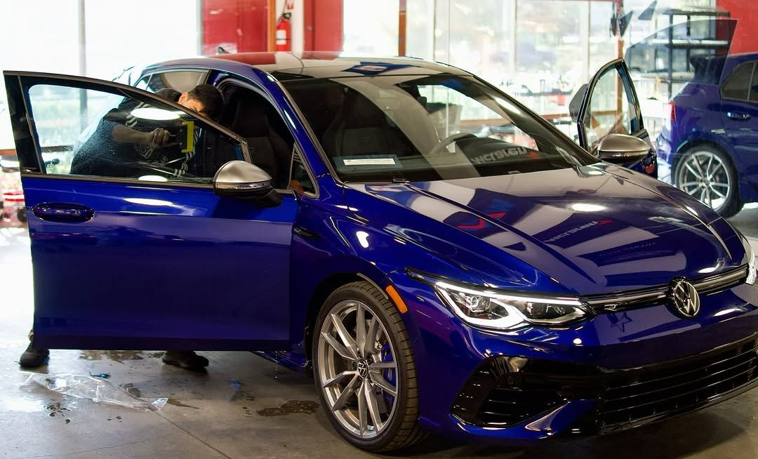 professional window tinting installer