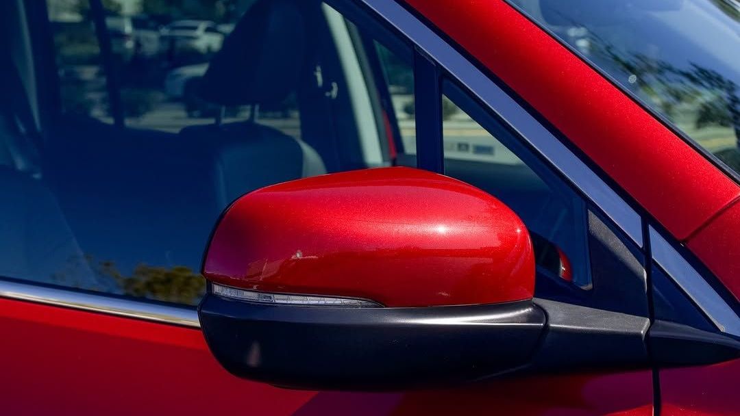 red vehicle ceramic coating