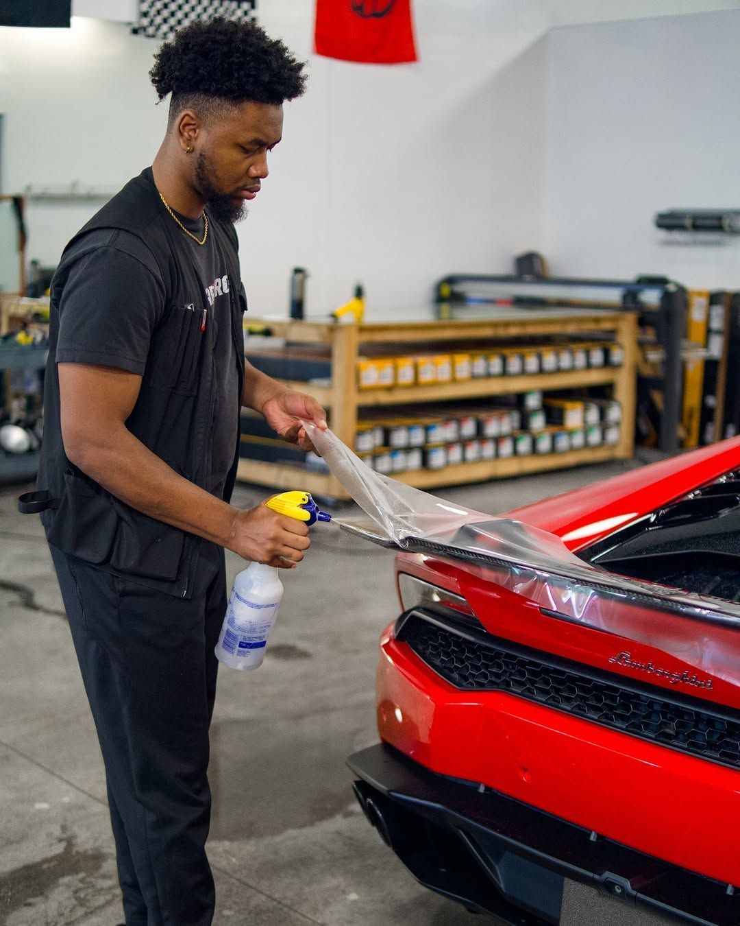 paint protection film installation