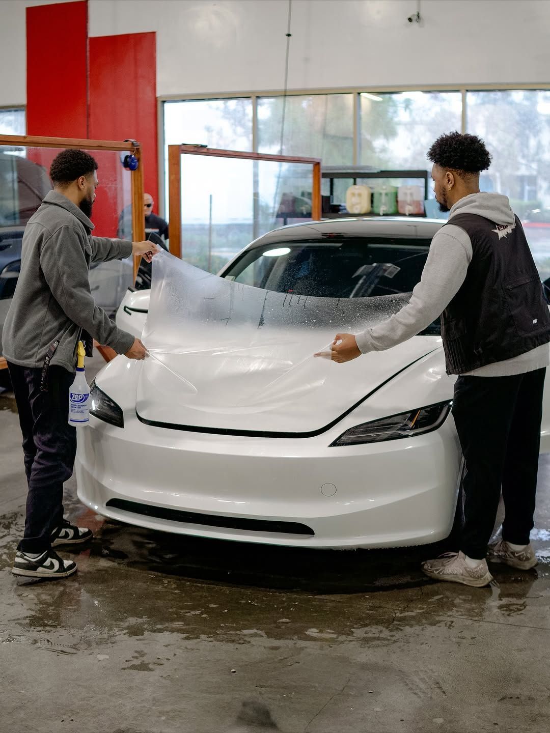 Tesla PPF installation