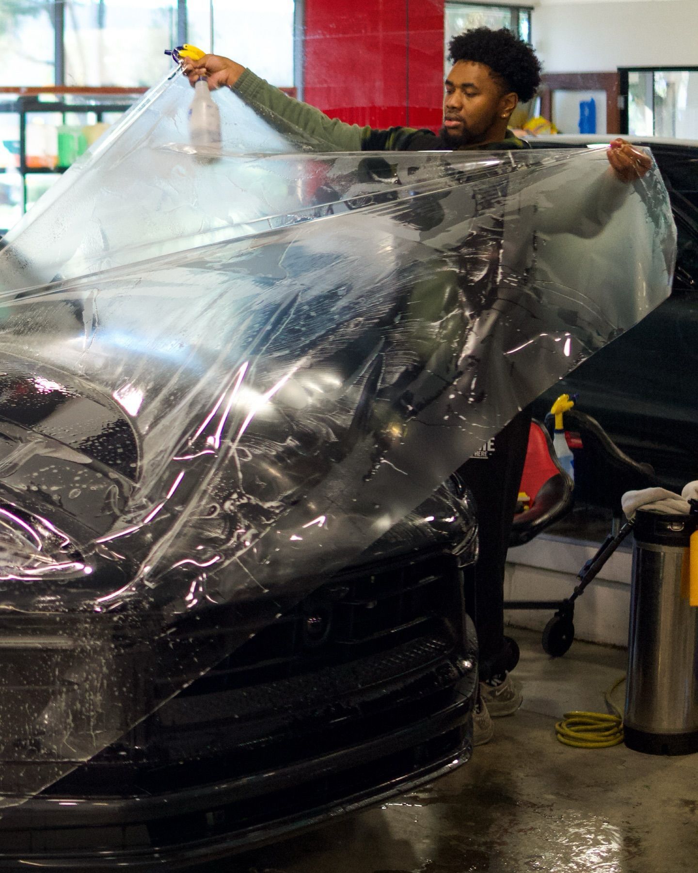 paint protection film installer