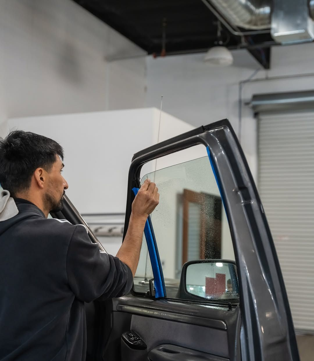 window tint installation