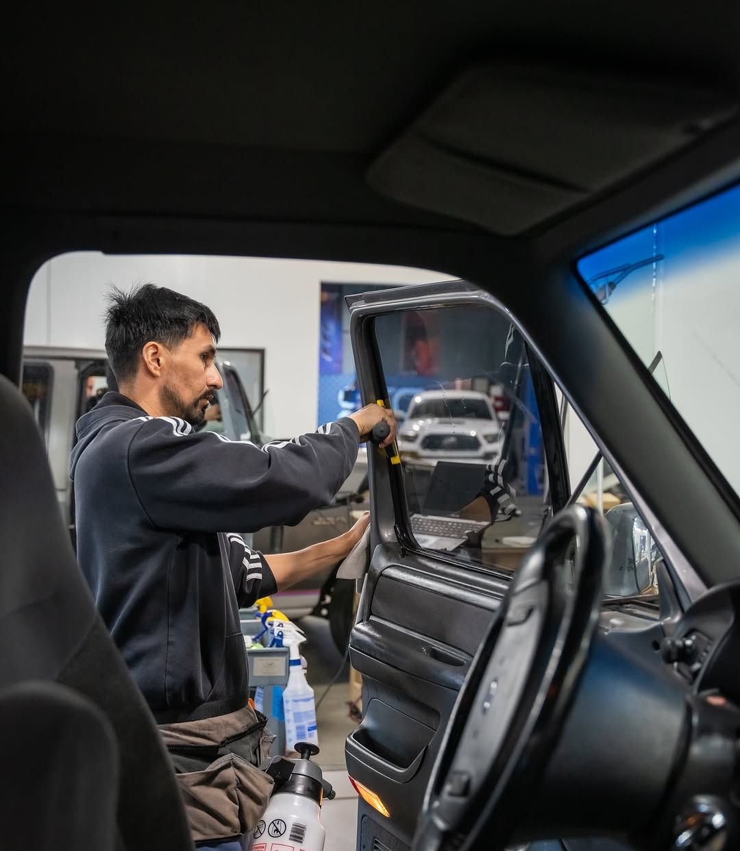 window tint installation