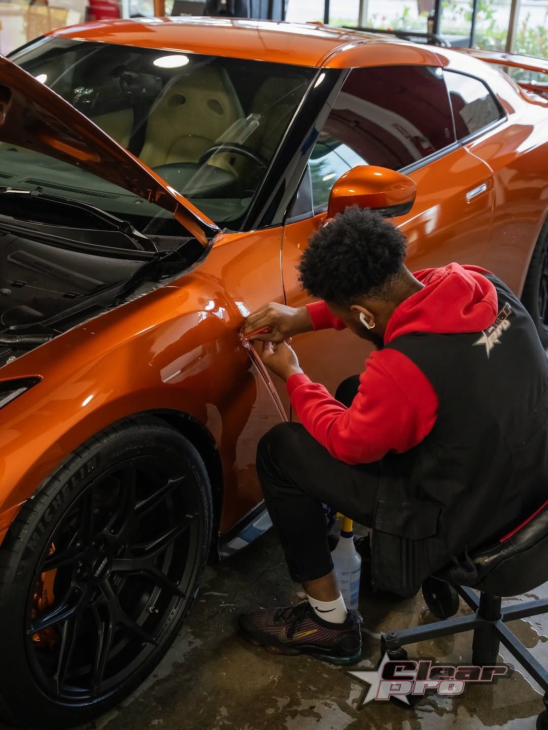professional paint protection film installation