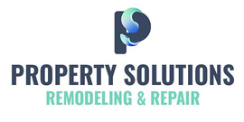 A logo for Property Solutions Remodeling & Repair