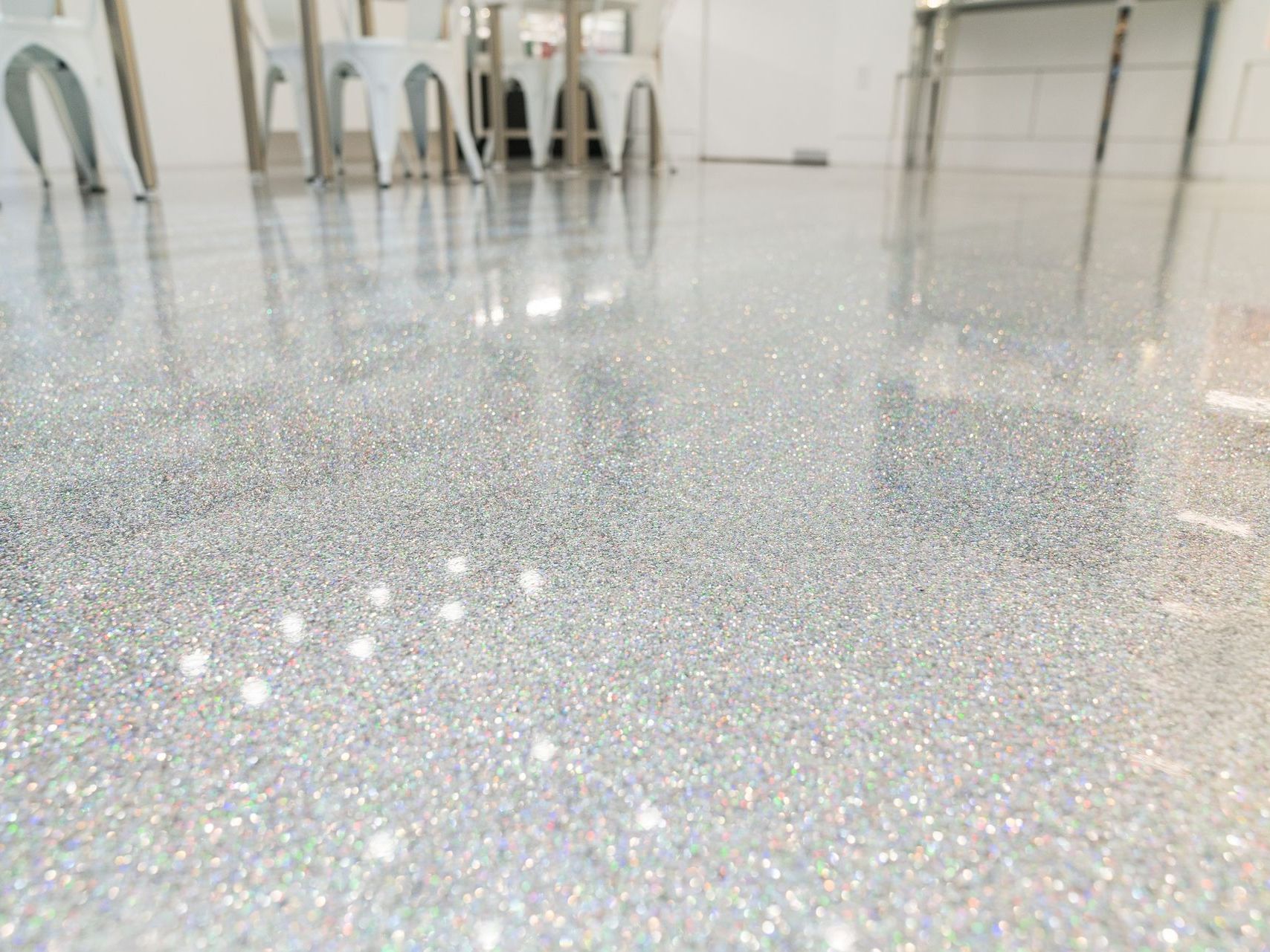 Glitter Epoxy Floor