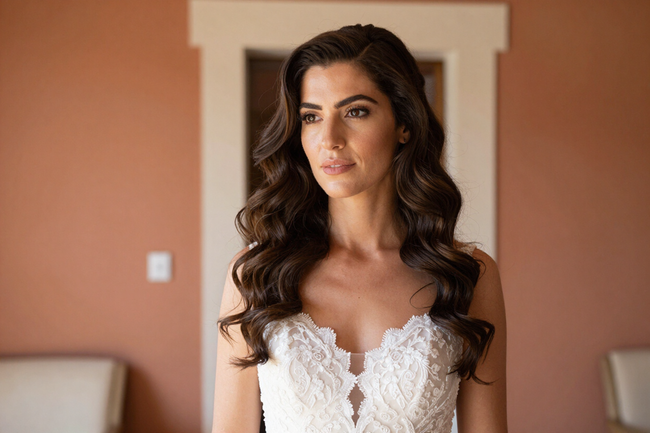 Acconciatura sposa naturale e luminosa, Ricci e Capricci