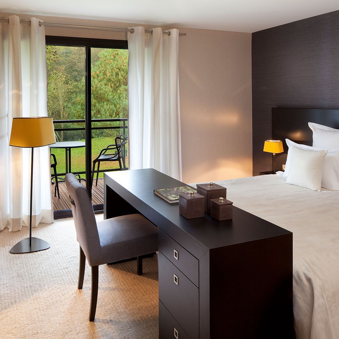 Photo chambre à l'Aubiniere hotel spa restaurant en Val de Loire