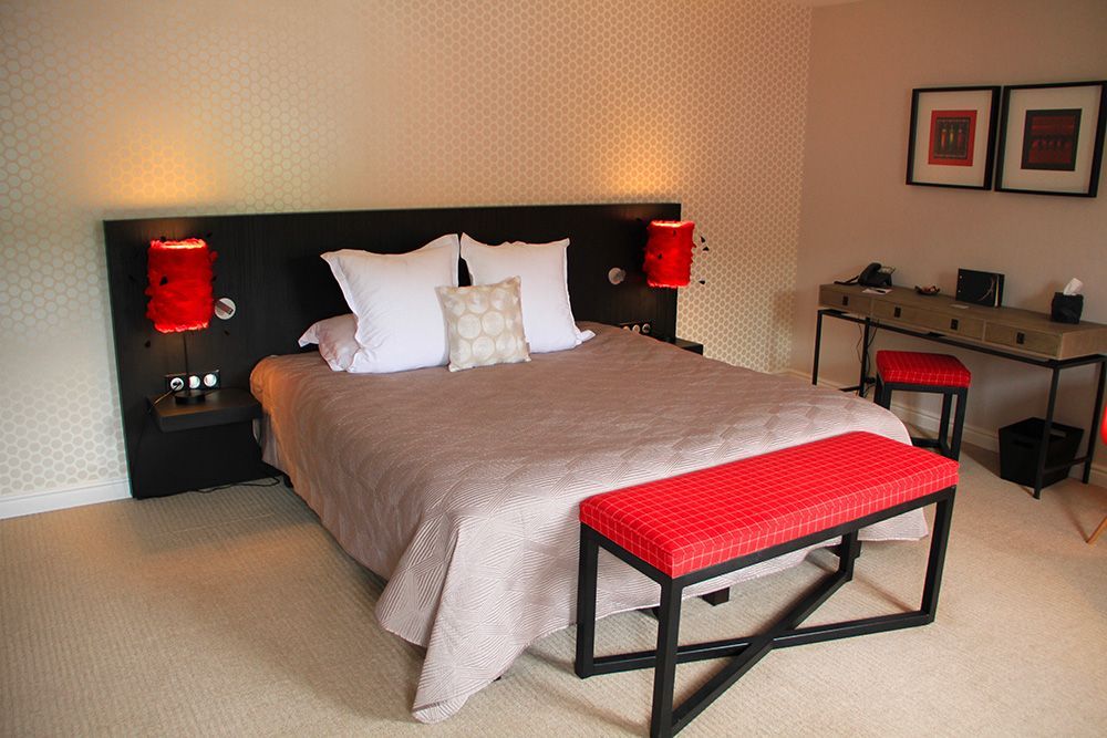 Chambres supérieure à l'hôtel de l'Aubinière