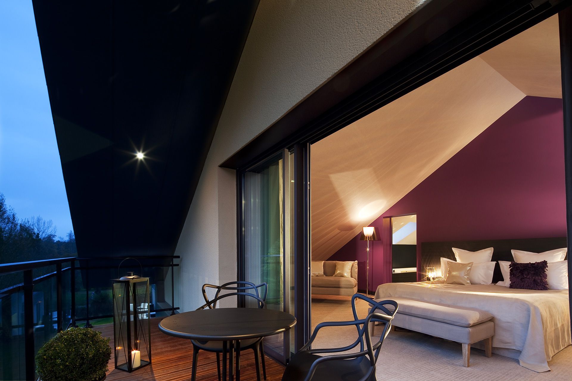 Chambres luxe à l'hôtel de l'Aubinière