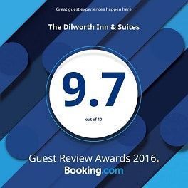 The dilworth inn & suites has received a 9.7 rating on booking.com.