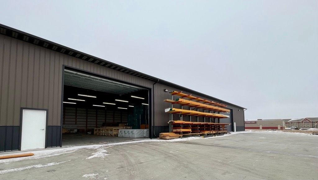 Alternative View Of Building For Hawley Wood Lumber Co.