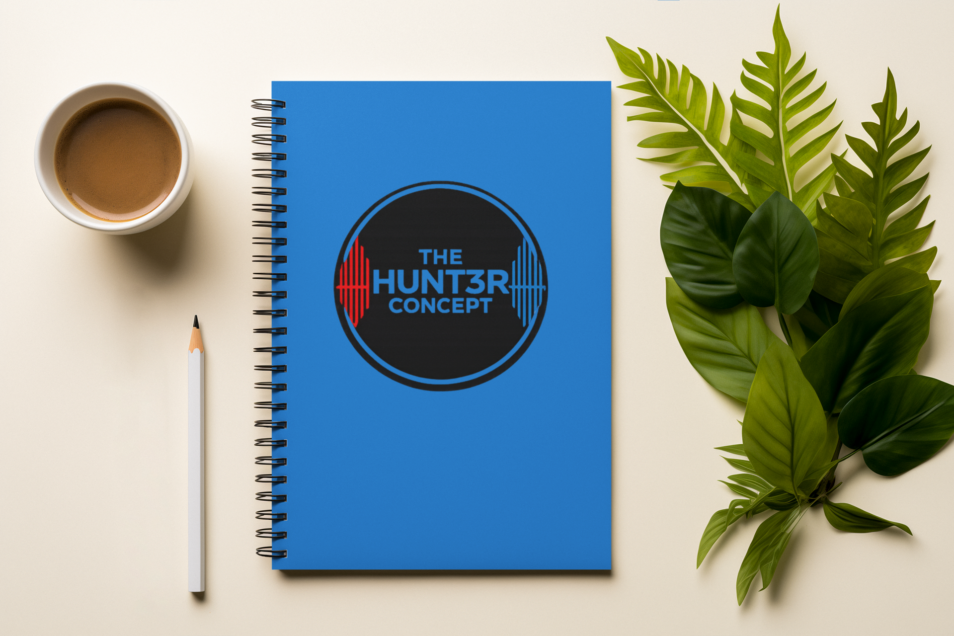 The Hunt3r Concept Writer's Block Notebook