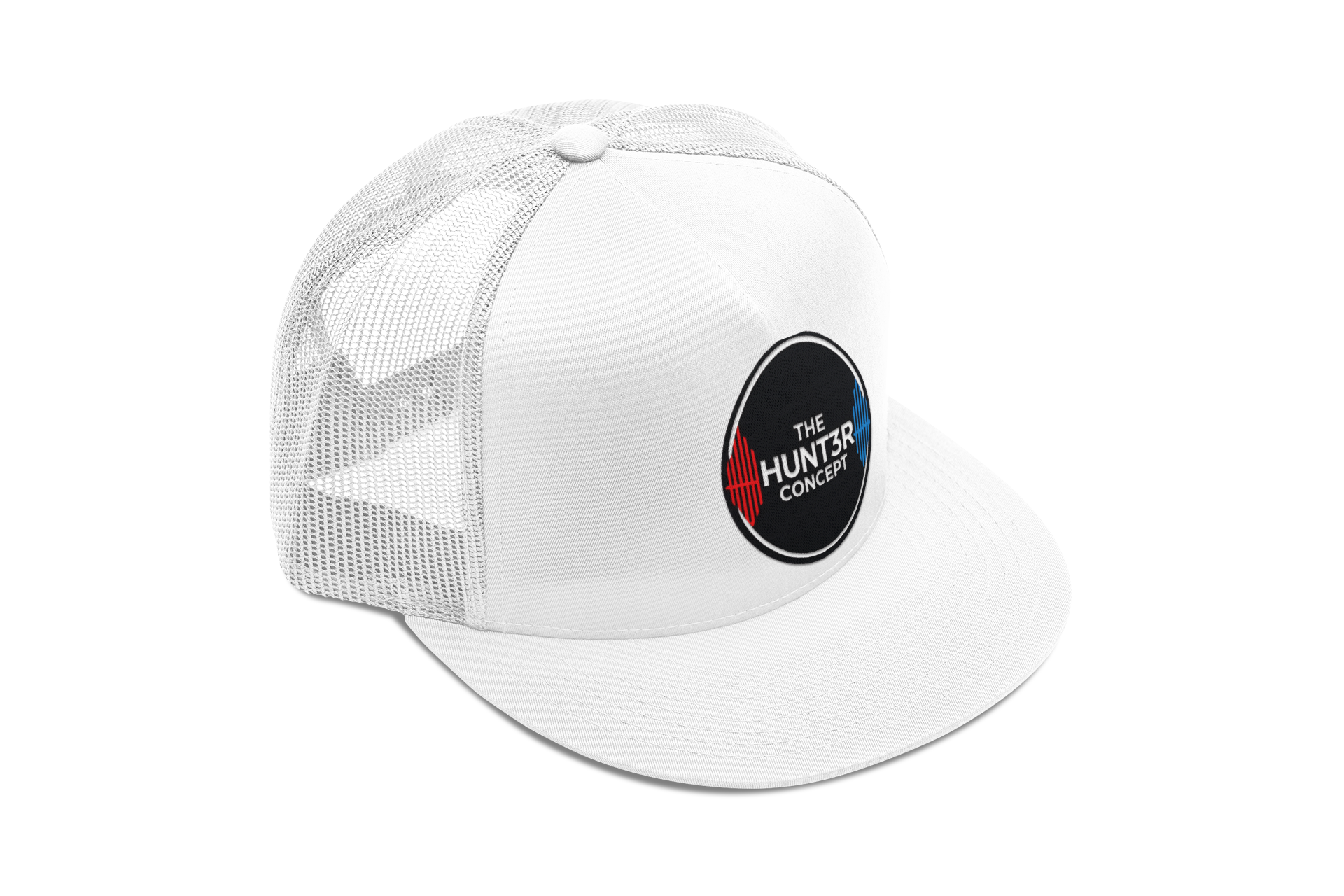 The Hunt3r Concept Trucker Hat- White