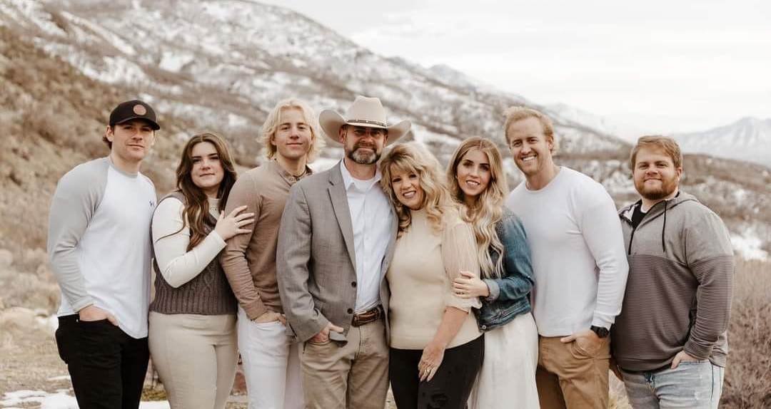 Utah County Sheriff Mike Smith and his Family